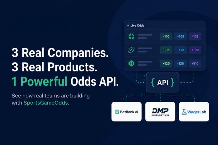 Build your betting platform with the SportsGameOdds API