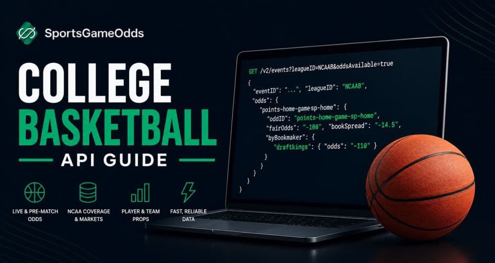 How to Pull College Basketball Odds and Player Props